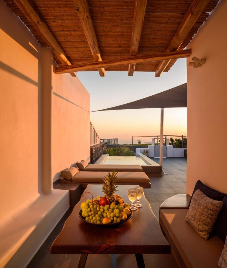 Soil Of Sun Luxury Villas Megalochori  Eksteriør bilde