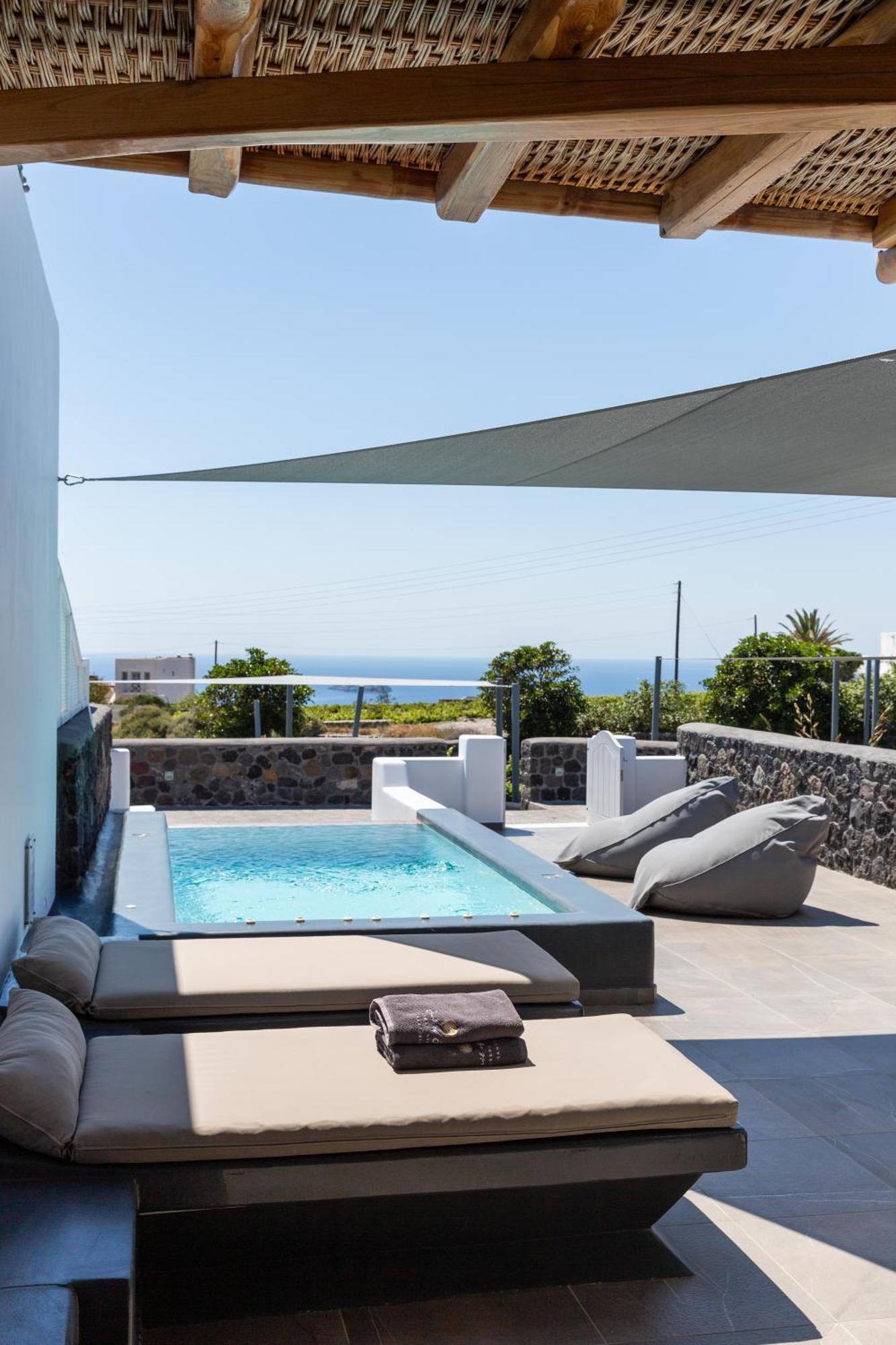 Soil Of Sun Luxury Villas Megalochori  Eksteriør bilde